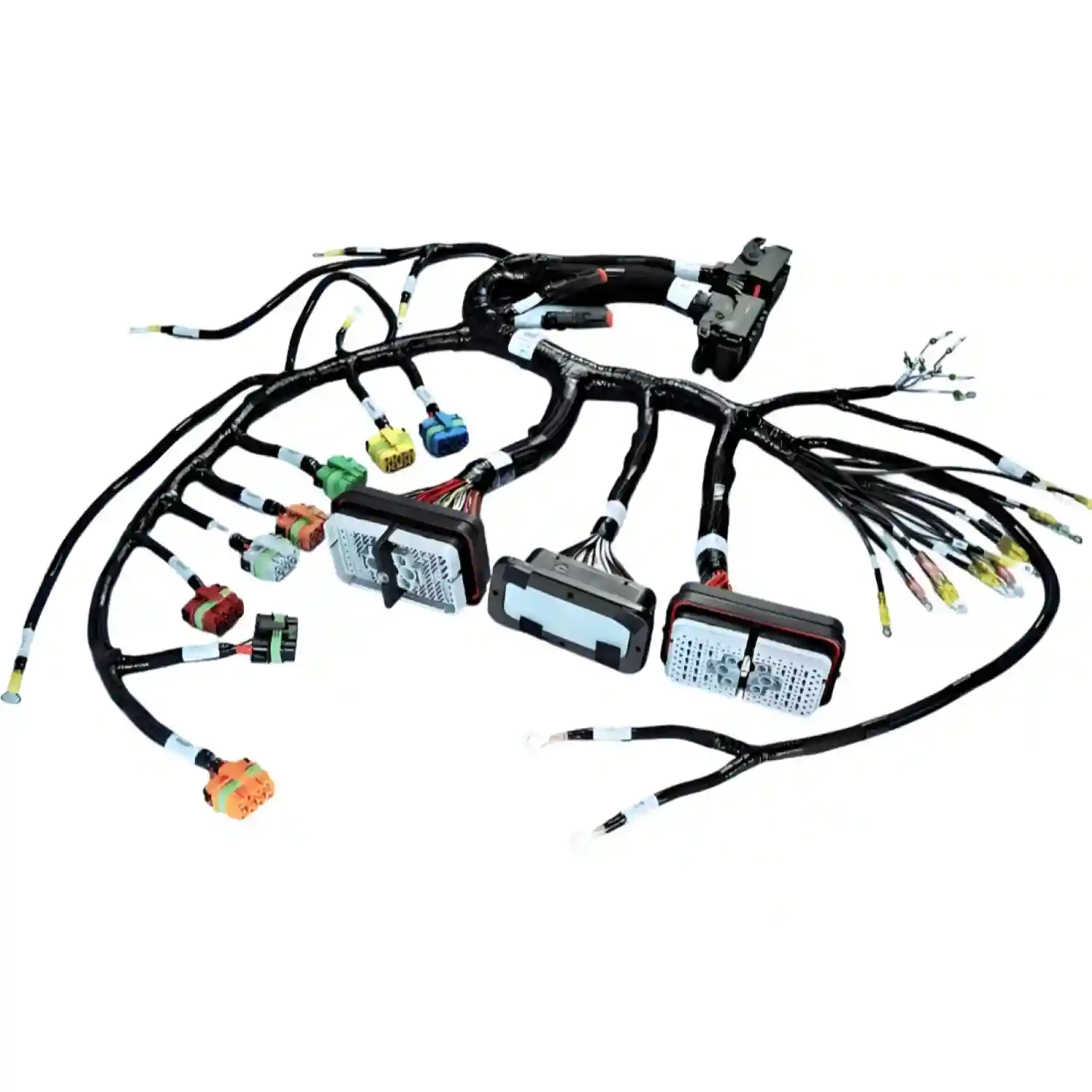 Complexe motorkabelboom voor een EV-platform
